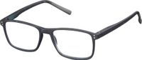 Solar Leesbril SLR03 unisex acryl zwart sterkte +3,00