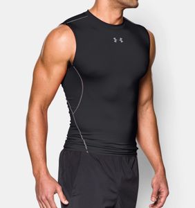 Under Armour 1257469-001 T-shirt en top Tanktop Crewneck Mouwloos Polyester