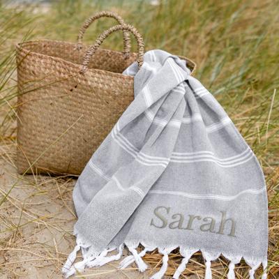 Hamamdoek met naam - 100x175cm