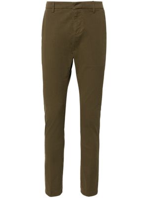 DONDUP pantalon chino Gaubert à coupe slim - Vert