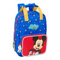 Schoolrugzak Mickey Mouse Clubhouse Good day Blauw 20 x 28 x 8 cm