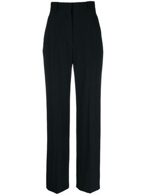 Alexander McQueen pantalon droit à taille haute - Noir