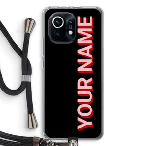 Namecase: Xiaomi Mi 11 Transparant Hoesje met koord