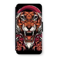 Tiger and Rattlesnakes: iPhone 12 Flip Hoesje