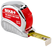 SOLA Rolbandmaat 10mtr Tri-Matic EG-Klasse 1 SB - 50023501 - thumbnail