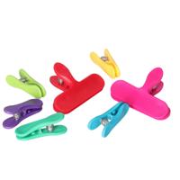 Excellent Houseware vershoudklemmen/vershoudclips - 7x - multicolor - kunststof