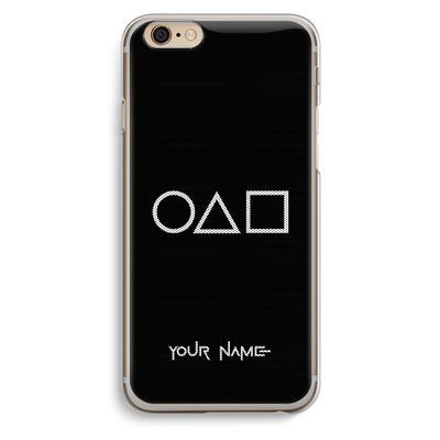 Squid Game: iPhone 6 / 6S Transparant Hoesje
