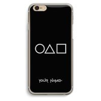 Squid Game: iPhone 6 / 6S Transparant Hoesje