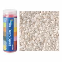 Decoratie zand/kiezels - wit - 500gr - zandkorrels - mini steentjes - 2 tot 6 mm