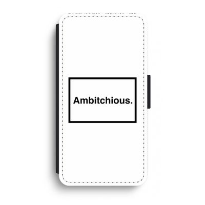 Ambitchious: iPhone XR Flip Hoesje