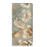 Smart Cover voor Samsung Galaxy A34 Vintage Bird Flowers