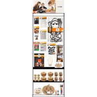 Creativ Company Vloerdisplay, gemonteerd, category, extraatjes voor halloween, kinderen, h: 1580 mm, l: 600 mm, b: 400 mm, 218 eenh./ 1 stuk