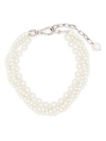Simone Rocha collier multi-rangs à perles - Blanc Simone Rocha collier multi-rangs à perles - Blanc