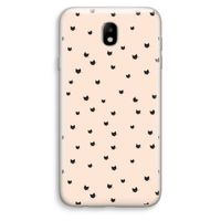 Kleine kattenkopjes: Samsung Galaxy J7 (2017) Transparant Hoesje