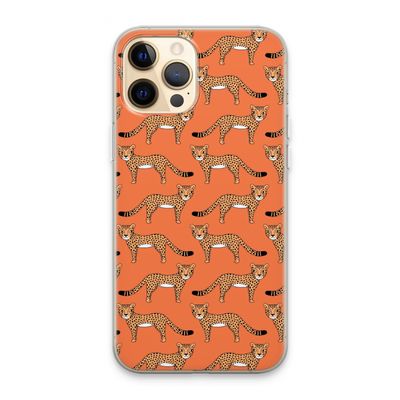 Cheetah: iPhone 13 Pro Max Transparant Hoesje