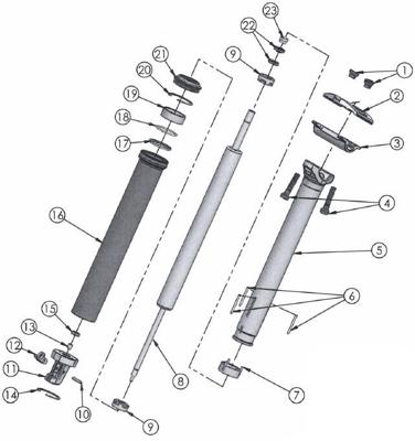 CONTEC service kit "nara dropair dlx kit a"