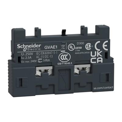 Schneider Electric GVAE1 Hulpschakelaar 10 stuk(s)