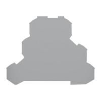 WAGO 2000-3291 Afsluitplaat 20 stuk(s)