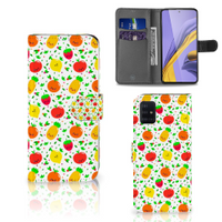 Samsung Galaxy A51 Book Cover Fruits