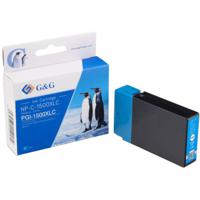 G&G Inktcartridge vervangt Canon PGI-1500C XL Compatibel Cyaan NP-C-1500XLC 1C1500C - thumbnail