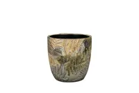 Pot fern d13h12cm camouflage