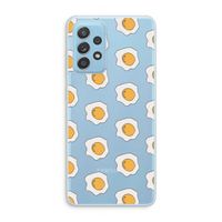 Bacon to my eggs #1: Samsung Galaxy A73 Transparant Hoesje