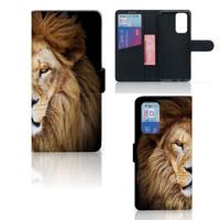 OnePlus 9 Pro | Telefoonhoesje | Met pasjeshouder | Leeuw OnePlus 9 Pro | Telefoonhoesje | Met pasjeshouder | Leeuw