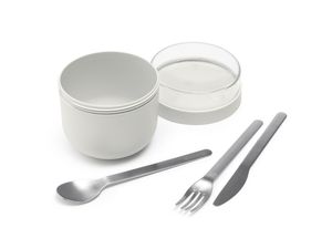 Brabantia Make & Take ontbijtkom 0,5 liter, kunststof light grey