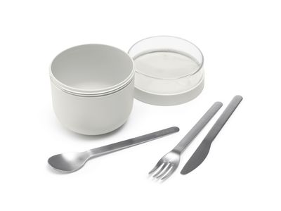 Brabantia Make & Take ontbijtkom 0,5 liter, kunststof light grey