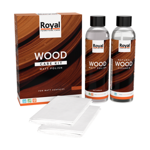 Wood Care kit MattPolish + cleaner 250 ml