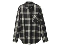 esmara Flanellen dames blouse (Zwart, M (40/42))