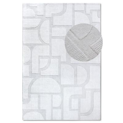 Wollen Vloerkleed Alexis - Creme maat: 150x80cm - materiaal: Wol - Dekbed-Discounter.nl