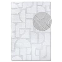 Wollen Vloerkleed Alexis - Creme maat: 250x80cm - materiaal: Wol - Dekbed-Discounter.nl