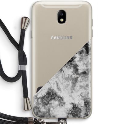 Onweer: Samsung Galaxy J7 (2017) Transparant Hoesje met koord