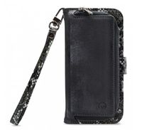 Mobilize 2in1 Magnet Zipper Case iPhone 13 Pro zwart / snake