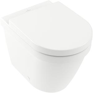 Villeroy & Boch Architectura Diepspoelcloset - zonder spoelrand - staand - Wit Alpin CeramicPlus 5690r0r1