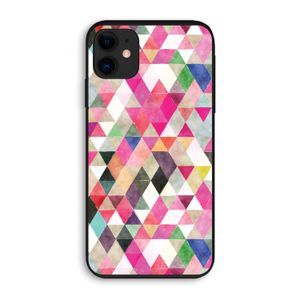Gekleurde driehoekjes: iPhone 11 Biologisch afbreekbaar hoesje