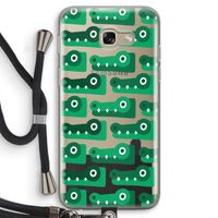 Crocs: Samsung Galaxy A5 (2017) Transparant Hoesje met koord