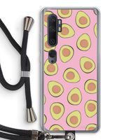 Dancing avocados: Xiaomi Mi Note 10 Pro Transparant Hoesje met koord