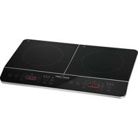 PROFI COOK PC-DKI 1067 inductiekookplaat, 3500W, 2 kookzones, zwart