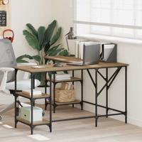 Bureau Artisan Eiken 139 x 139 x 75 cm Bewerkt hout