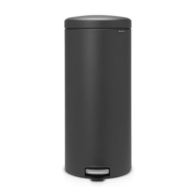 Brabantia NewIcon Pedaalemmer - 30 liter - kunststof binnenemmer - mineral infinite grey 114663