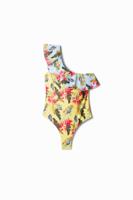Badpak ruche jungle - MATERIAL FINISHES - XL