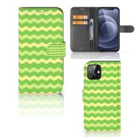 iPhone 12 | 12 Pro (6.1") | Telefoon Hoesje | Waves Green iPhone 12 | 12 Pro (6.1") | Telefoon Hoesje | Waves Green