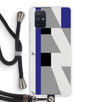 Gestalte 2: Samsung Galaxy A71 Transparant Hoesje met koord