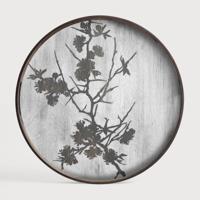 Ethnicraft Rond Dienblad 'Blossom' 48cm