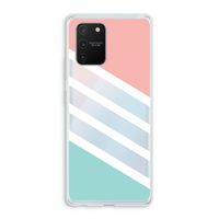 Strepen pastel: Samsung Galaxy S10 Lite Transparant Hoesje