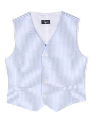 Il Gufo veston en coton à rayures - Bleu