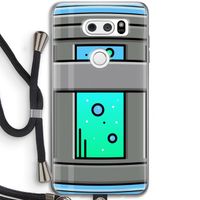 Chug Bottle: LG V30 Transparant Hoesje met koord