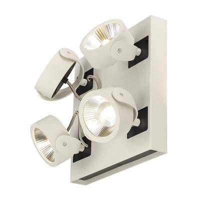 SLV Richtbare spotsKalu Led 4-lichts - 4x60w wit - 1000136